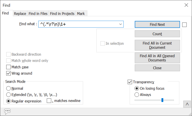 how-to-find-duplicate-lines-using-notepad